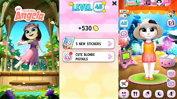 My Talking Angela iOS Playthrough 2021 #Level45