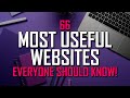 66 most useful websites everyone should know