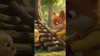 🦊 Milo Helps a Lost Baby Bird 🐦 | A Cute Story About Kindness ❤️