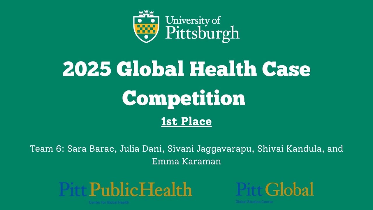 1st Place Team 2025 University of Pittsburgh GHCC