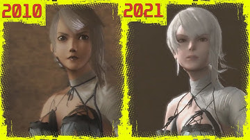 Nier Replicant (ニーアレプリカント ) Original PS3 vs PS4 Remaster Early Graphics Comparison