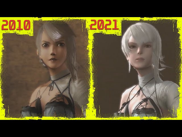 Nier Replicant Remaster Comparison