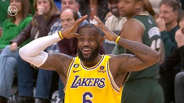 NBA plays but they get increasingly more unexpected