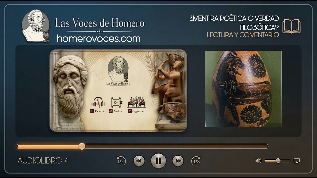 ¿Mentira poética o verdad filosófica?, Homero – Lectura… — Transcript