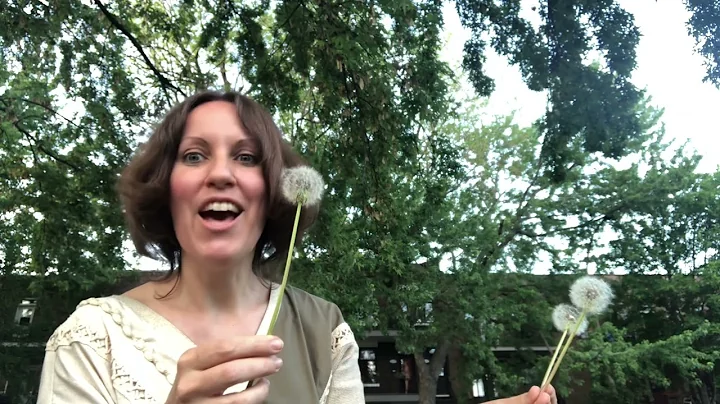 ASMR Blowing on Dandelion Puffballs for you :)