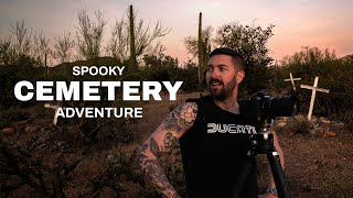 I Found an ABANDONED 1800s Cemetery in the Arizona Desert | Landscape Photography