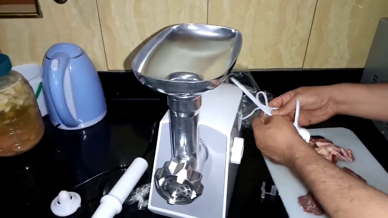 Meat grinder 1300selim YouTube
