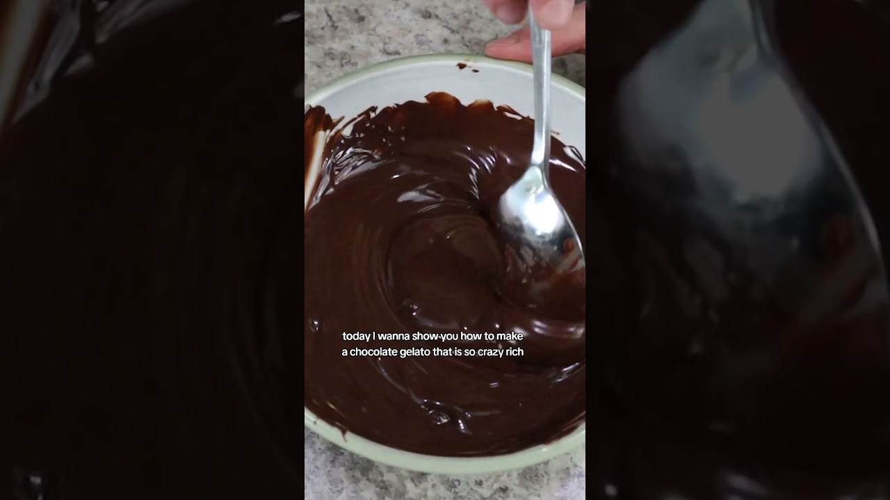 Итальянское шоколадное джелато — еда для домоседов