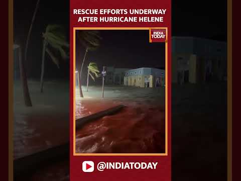 Florida Residents Rescued After Hurricane Helene Makes Landfall