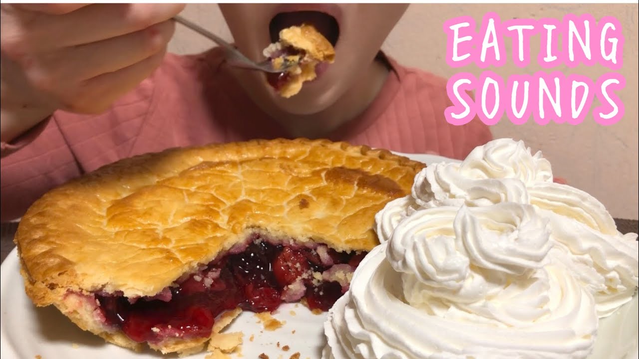 Eating sounds》アンナミラーズのチェリーパイにホイップクリーム