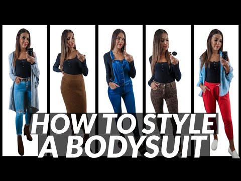 Styling a full length bodysuit 3 ways #bodysuit #jumpsuit