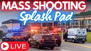 MASS SHOOTING. Splash Pad. CHILDREN SHOT. Rochester Hills Michigan. LIVE.