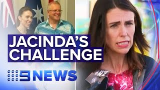 Jacinda Ardern Challenges Scomo To Up Australias Climate Commitments Nine News Australia