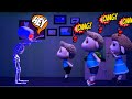 Who&#39;s sneaking behind my back | Night horror story | Funny Cartoon Animaion for kids