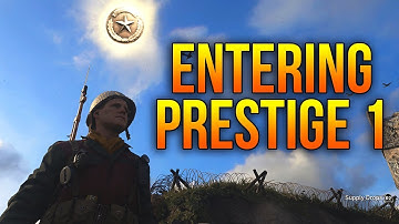 ENTERING 1ST PRESTIGE in COD WWII! – WHAT HAPPENS?