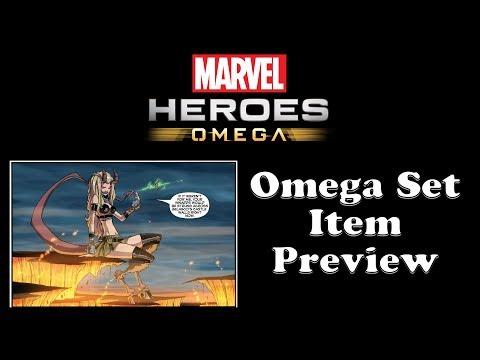 [Marvel Heroes Omega] Omega Set Items Preview + Initial Thoughts