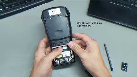 How to upgrade firmware on Zebra Symbol Workabout Pro 4 ex Psion