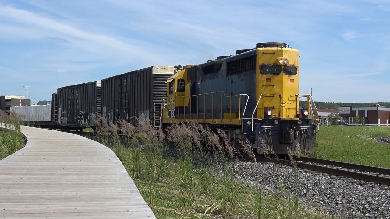 LTEX 2535 at Lac-Mégantic (17JUL2015) - YouTube