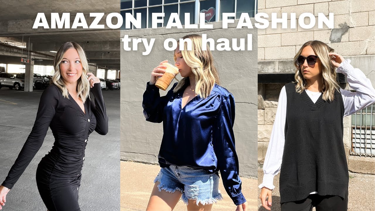 AMAZON FALL FASHION TRY ON HAUL 2022: loungewear, women's and kids fall clothing haul ft. Zeagoo!
