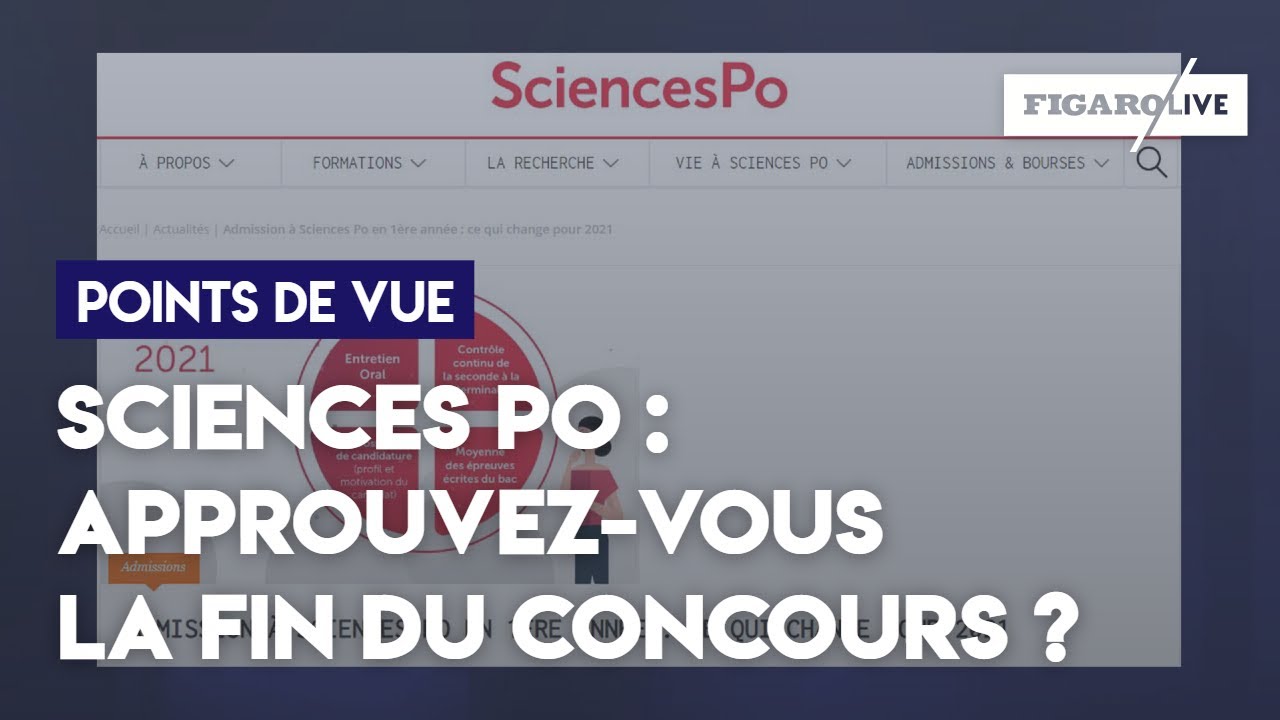 Sciences Po approuvezvous la fin du concours ? YouTube