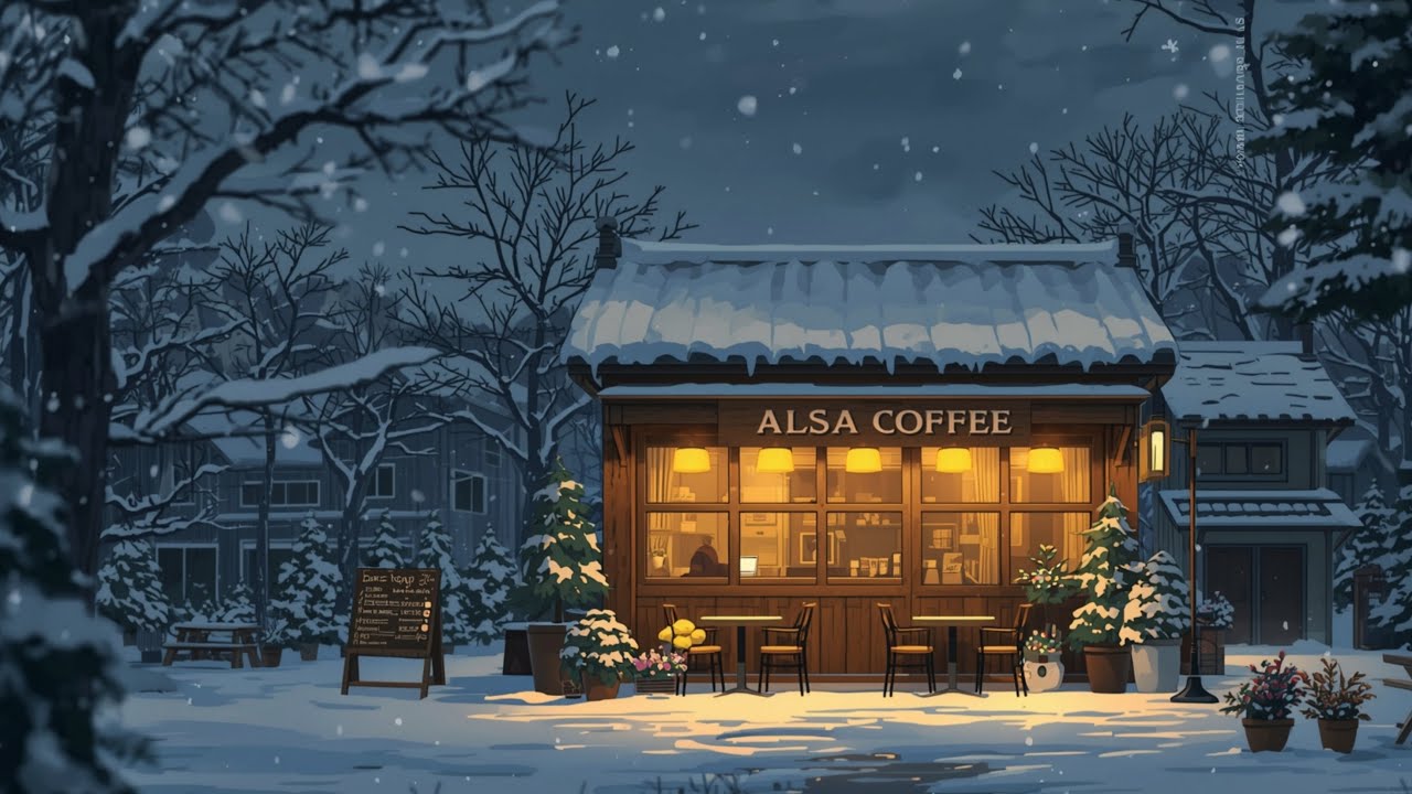 Warm cozy cafe jazz creates a calm background that supports study, focus, and mental clarity
