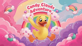Duck's Sweet Adventure in the Candy Clouds | Fun Kids Song