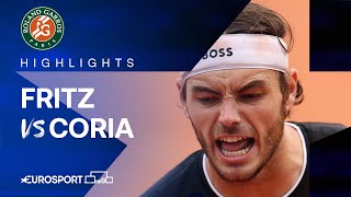 Taylor Fritz vs Federico Coria | Round 1 | French Open 2024 Highlights 🇫🇷