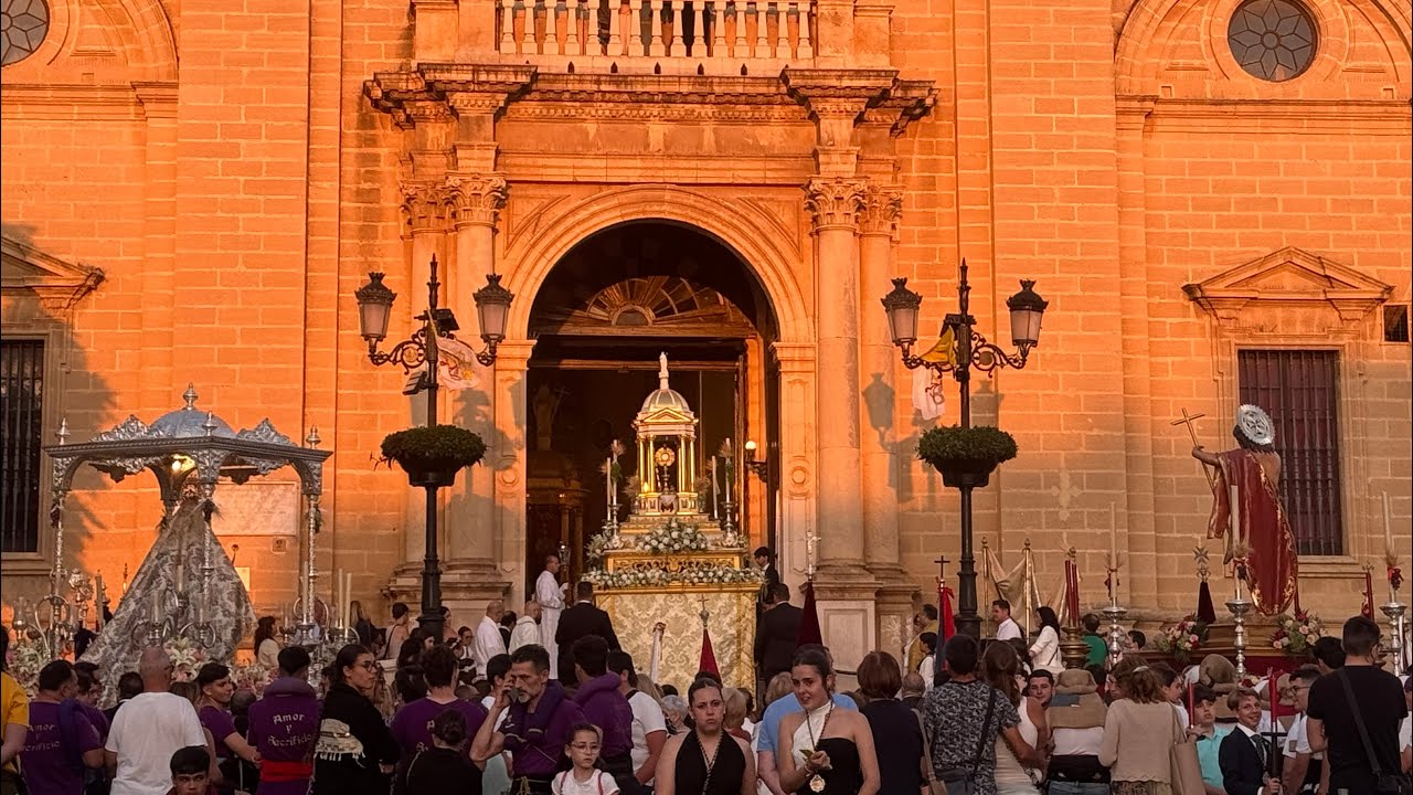 Salida del corpus-christi chiclana 2024