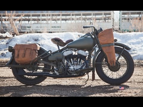 Мото обзор - Harley-Davidson WLA (moto review)