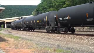 NS Tanker Train - Tyrone, PA (Cell phone capture)