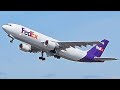 FedEx Express Airbus A300B4-622R(F) [N725FD] Takeoff from PDX