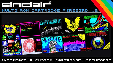Sinclair ZX Spectrum 48k Multi Rom Cartridge Firebird Software v2