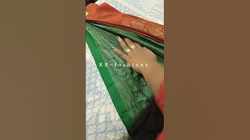 chest pleats ✨ #sareedraping #sareeboxfolding