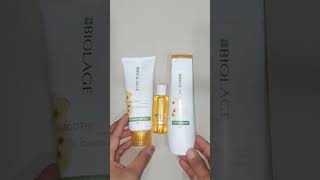 Matrix Biolage Smoothproof Smoothing Shampoo and Conditioner and serum Combo's 🧴.#ytshorts Matrix Biolage Smoothproof Smoothing Shampoo and Conditioner and serum Combo's 🧴.#ytshorts
