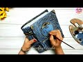 Cardboard craft ideas | how to make book box using cardboard | cardboard box craft