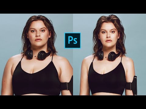 Video: Wie macht man ein verflüssigtes Gesicht in Photoshop?