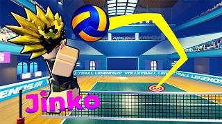 Jinko Is Broken In The Tournament In Volleyball Legends