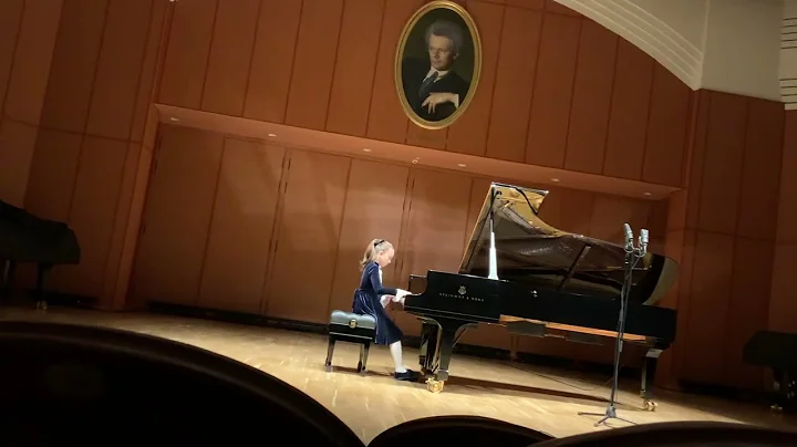 Liszt etude 4 Natasha Lin 8yo 2020 central music s...