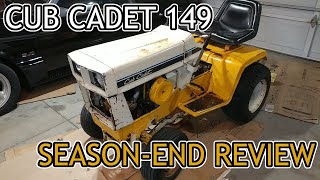 Cub Cadet 149 Season End Review 2022!