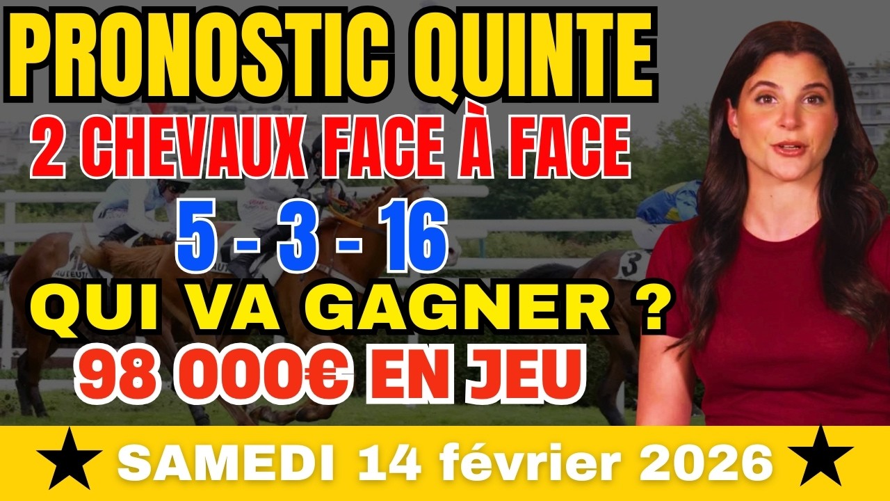 Pronostic Quinté+ Auteuil 14 Février 2026 - Prix Beugnot Haies - Analyse Expert
