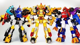 Dino Core Season 3 Ultimate D-Buster Tyranno Vs Ultra D-Buster & Ultra D-Saver