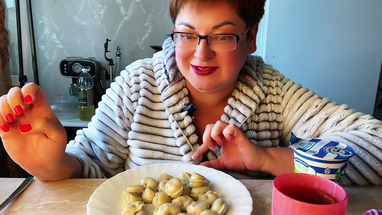 Мукбанг ПЕЛЬМЕНИ
