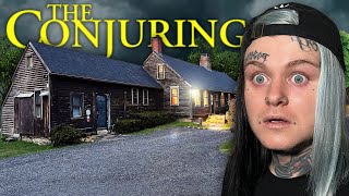 The NIGHT a DEMON TRAPPED US in THE REAL CONJURING HOUSE | The Conjuring