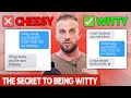 How To Be Witty Without Being Cheesy Over Text | Master Guide