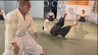 Aikido: X-Pattern Base Displacement Drilling (Kokyu-Ho)