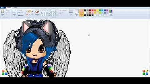 Editing and Recoloring Wings Onto My Fantage Character