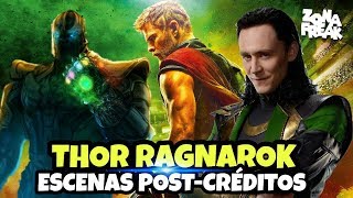 Thor Ragnarok ESCENAS POST CREDITOS - Análisis y Explicación | Zona Freak