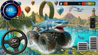 Monster Truck Mega Ramp Impossible Driver - 4x4 Ultimate Car Stunts GT Racing- Android GamePlay 2026 screenshot 5
