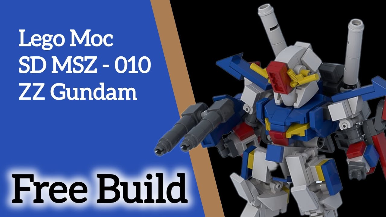 MOC] Lego Moc SD MSZ - 010 ΖΖ Gundam Free Build - YouTube