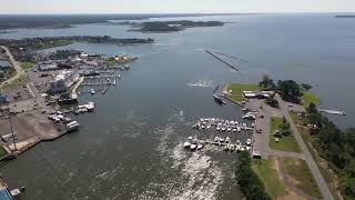 Kent Narrows Maryland Flyover